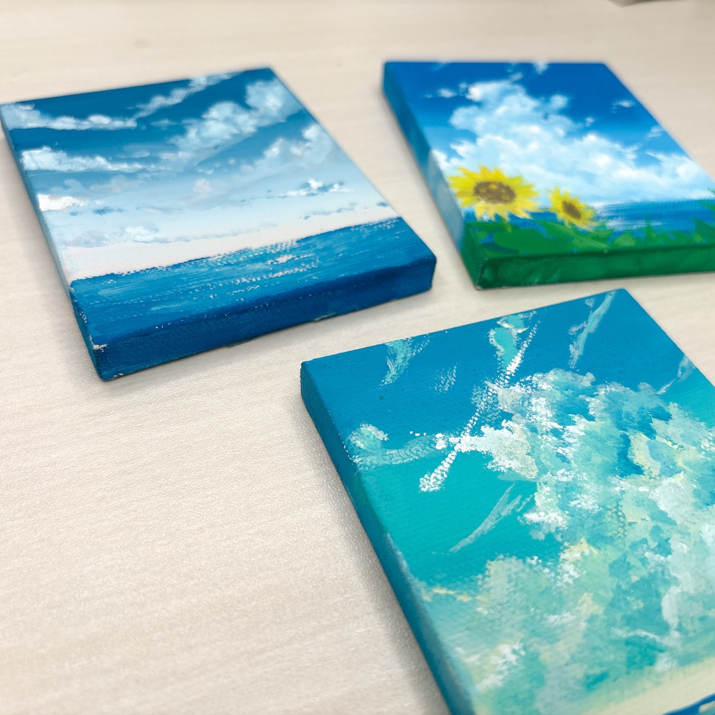 背面マグネットキャンバス原画