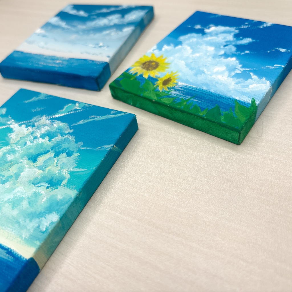 背面マグネットキャンバス原画