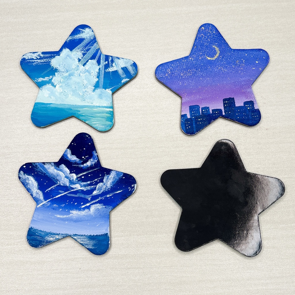 星型マグネットキャンバス