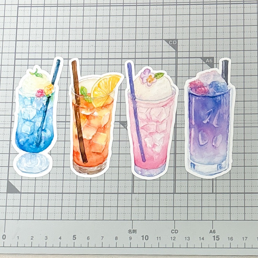 フィルムステッカー4枚セット