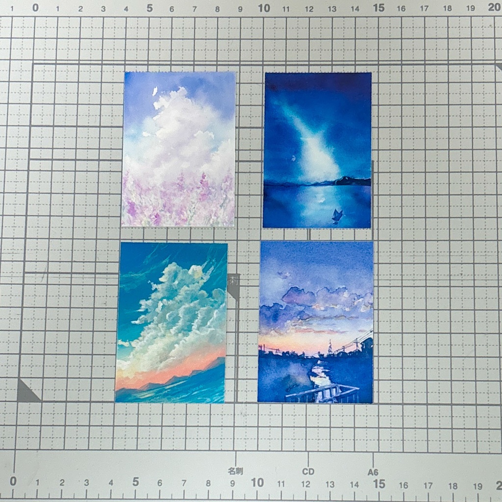 フィルムステッカー4枚セット