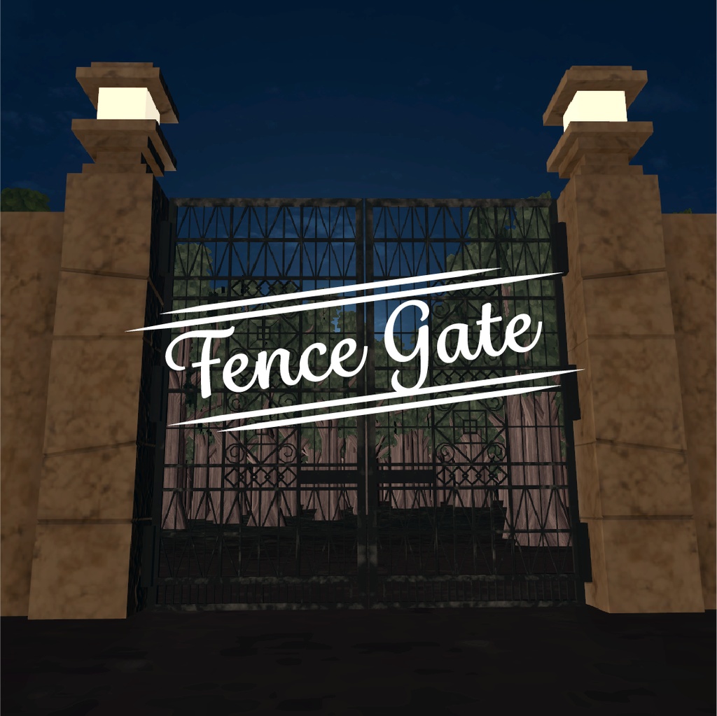 フェンスゲート Fence gate