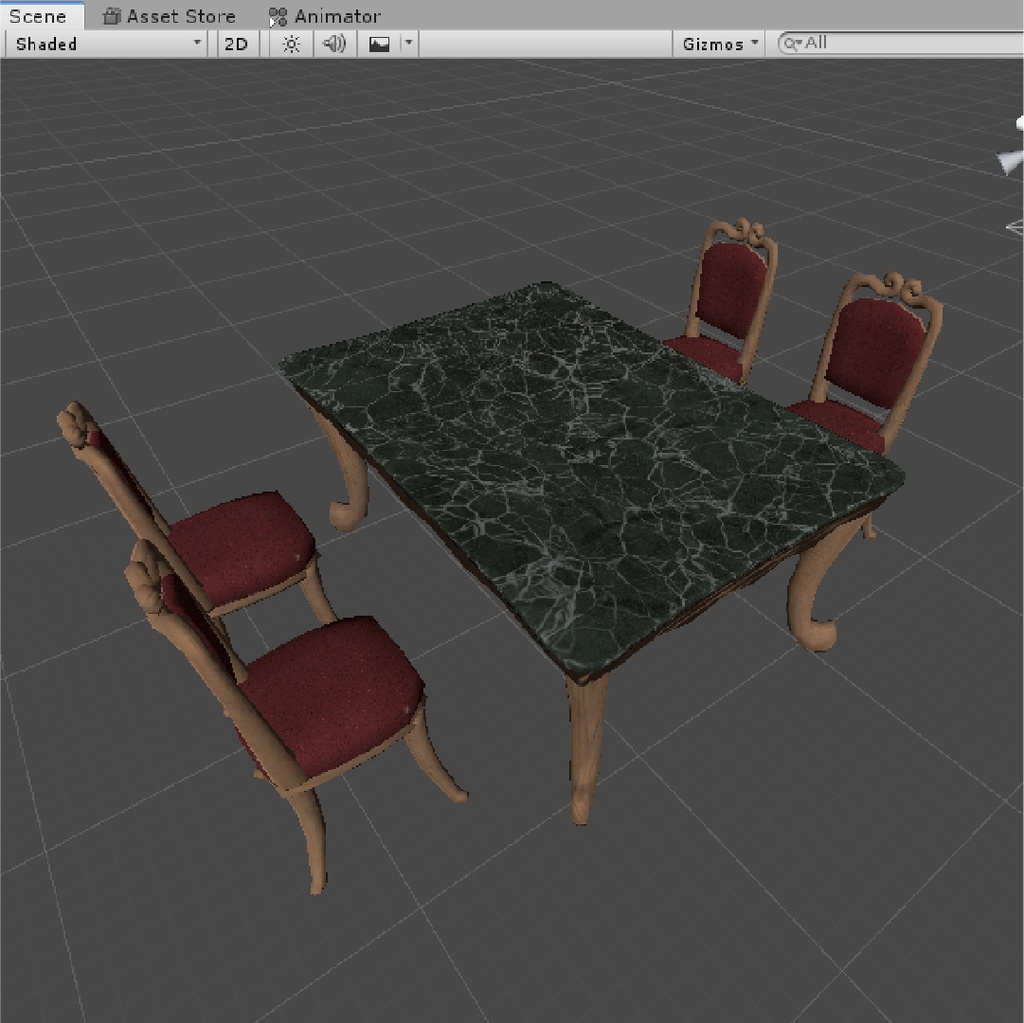 テーブルセット Table set