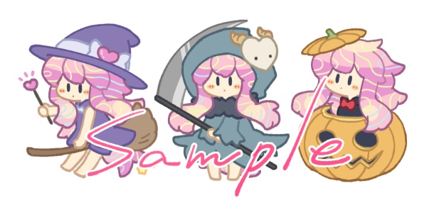 ハロウィンニルちゃんアクキー