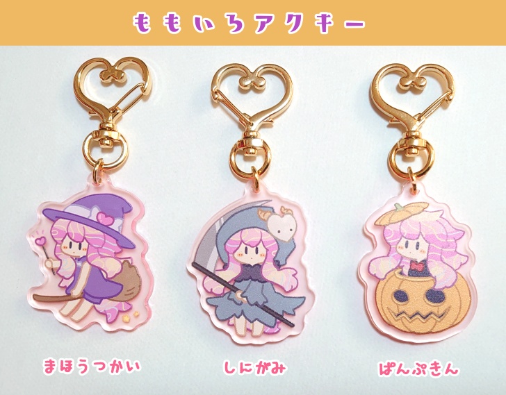 ハロウィンニルちゃんアクキー