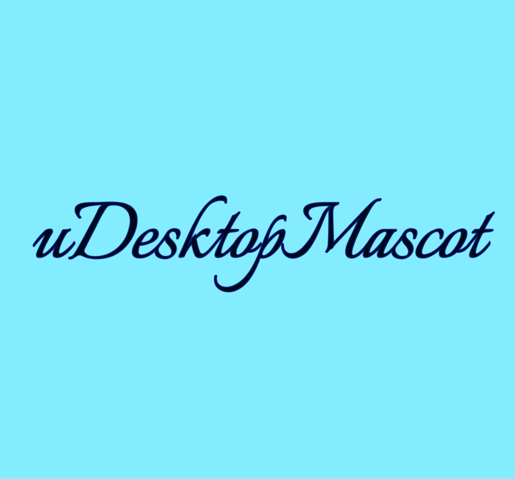 uDesktopMascot v0.0.3