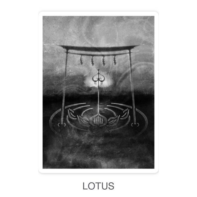 結 MUSUBI | NEHAN LOGO / LOTUS STICKER