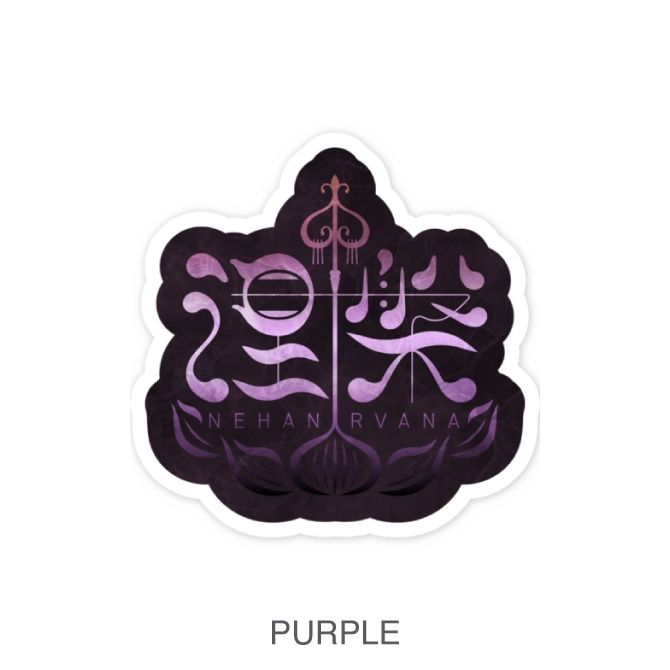 結 MUSUBI | NEHAN LOGO / LOTUS STICKER