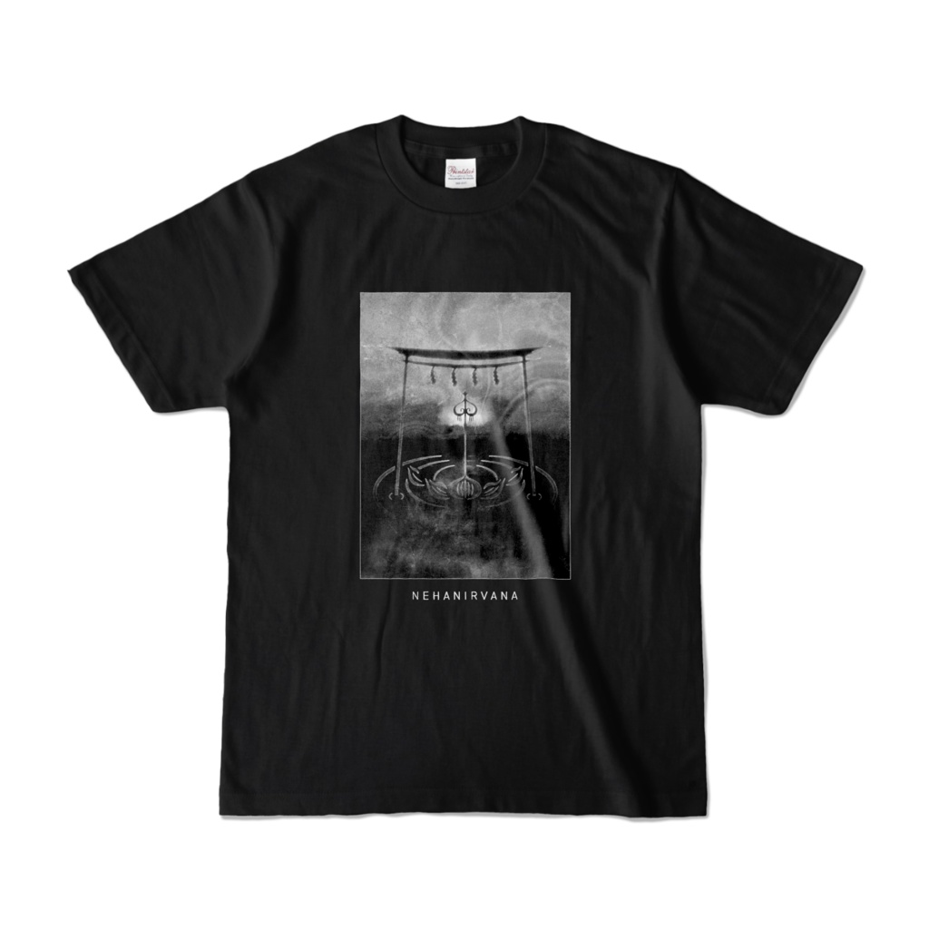 纏 MATOI | NEHAN LOTUS TEE / BLACK