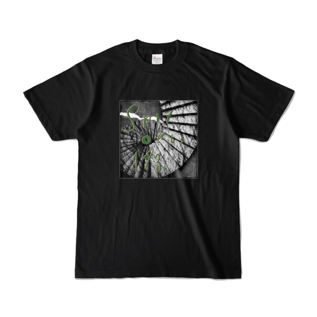 纏 MATOI | The Olive Stairs TEE / BLACK
