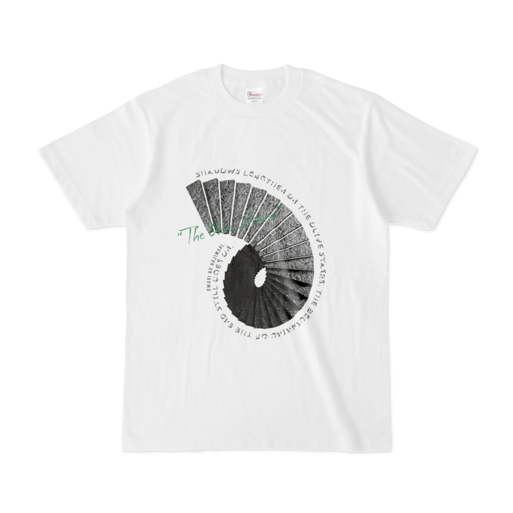 纏 MATOI | O.N.H The Olive Stairs TEE / WHITE