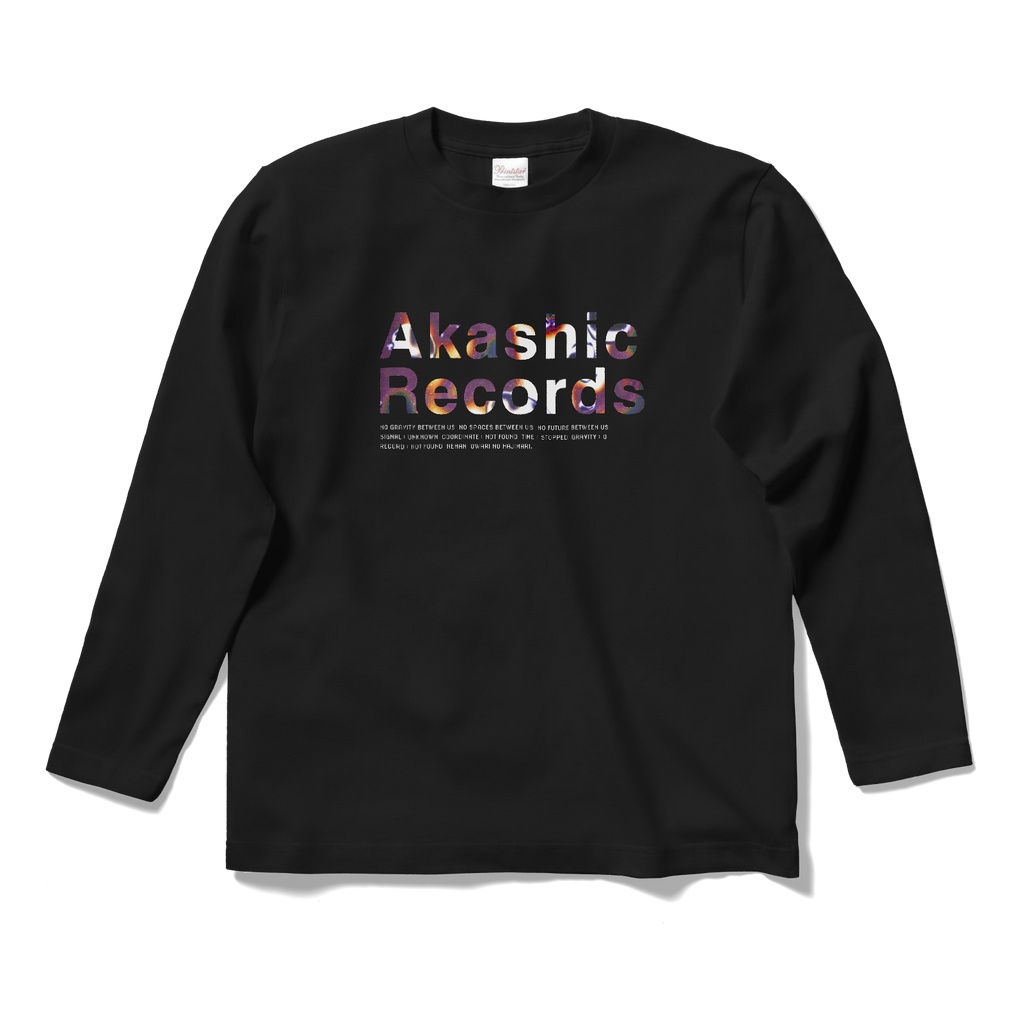 纏 MATOI | Akashic Records LONG TEE / BLACK