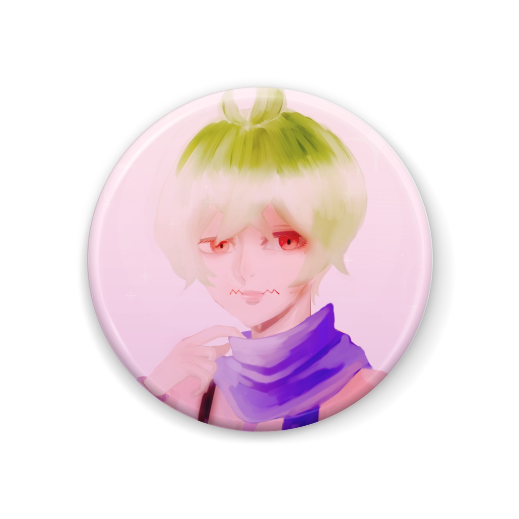 【創作】シレンツィオ  缶バッジ