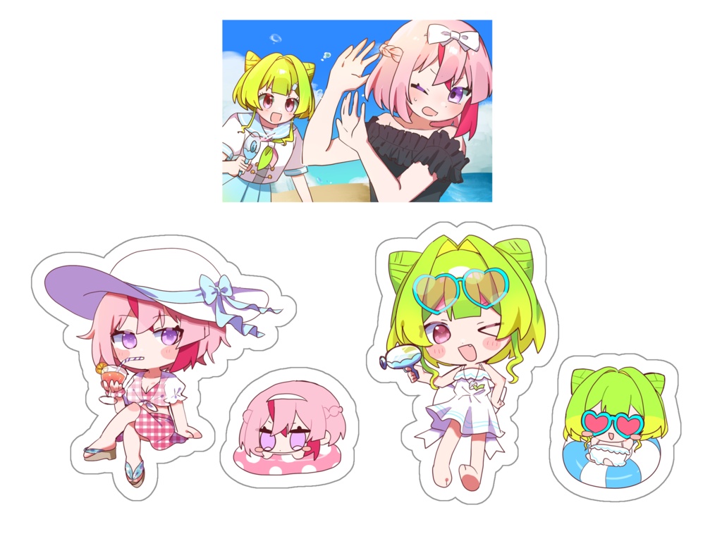 オリジナル　ステッカー