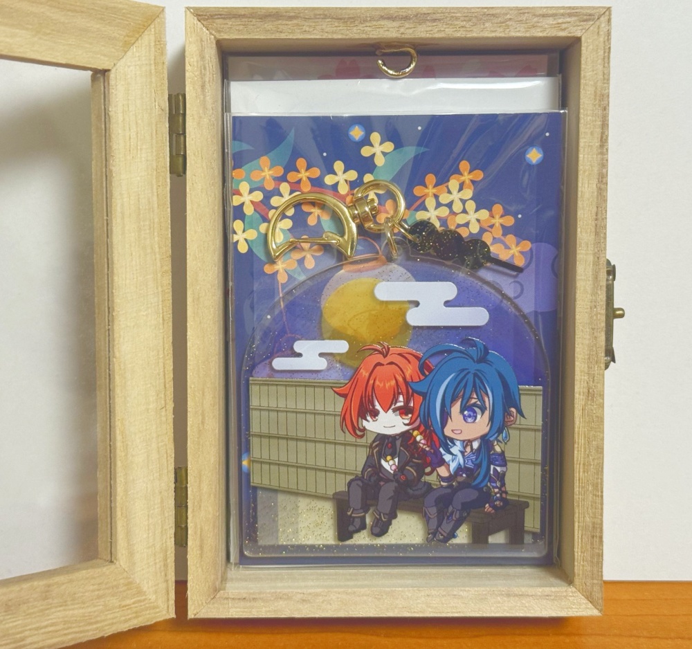 【あんしんBOOTHパック ネコポス配送】アクリルキーホルダー あきのつき【ディルック&ガイア】