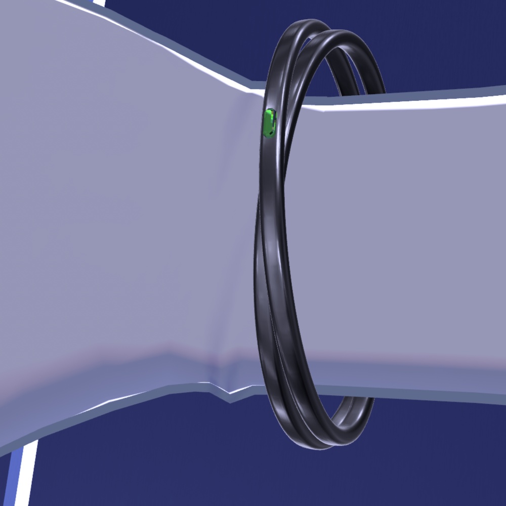 シンプルツインブレスレット