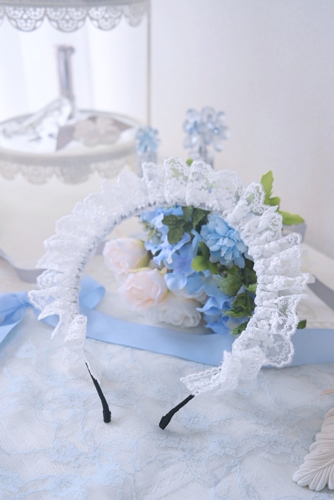 レースメイドカチューシャ