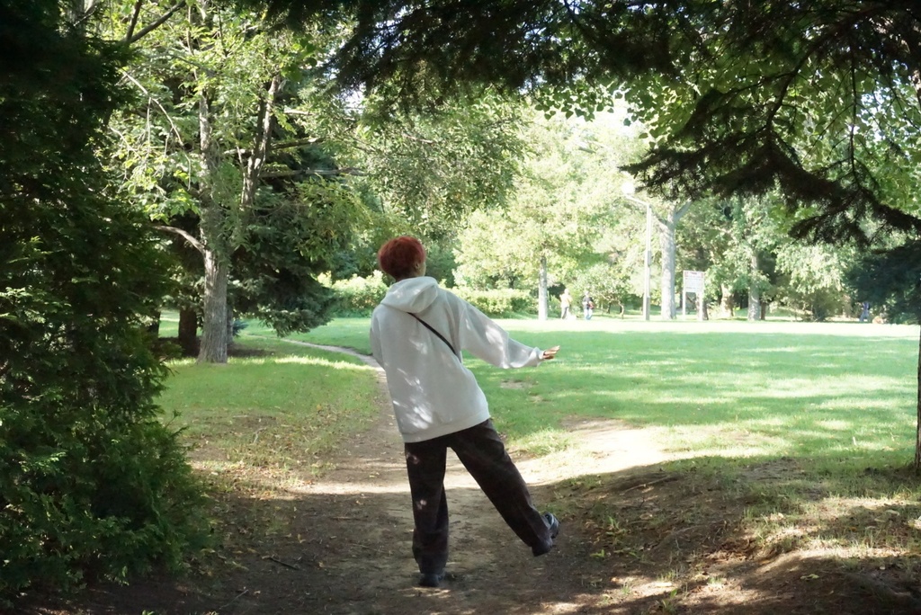 黒狐と公園デート