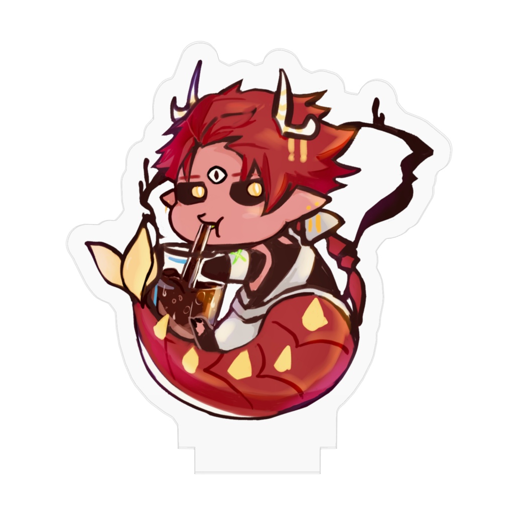 シギラのコラボカフェ風アクスタ