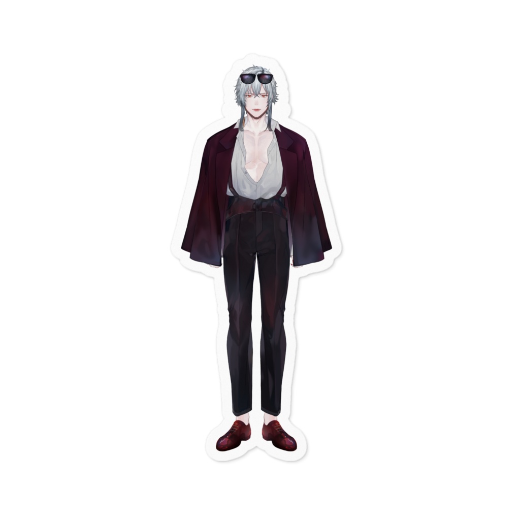 無能男　ステッカー