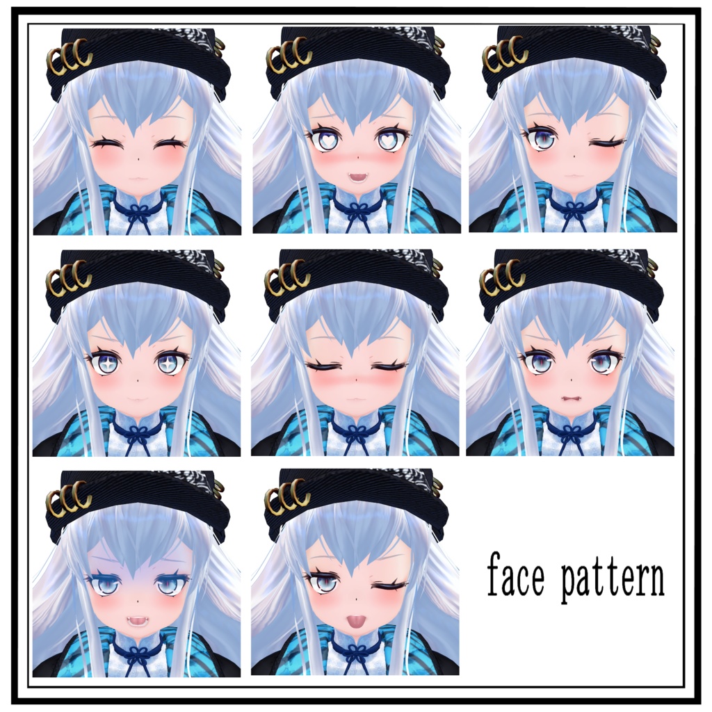 オリジナル3Dモデル「LatRa -羅虎- 」ver3