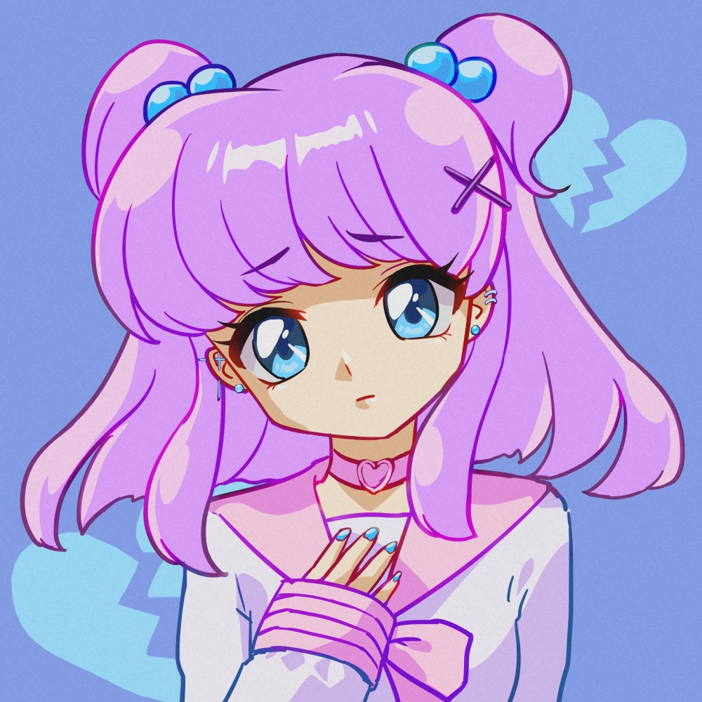 缶バッジ-泣き虫ちゃん