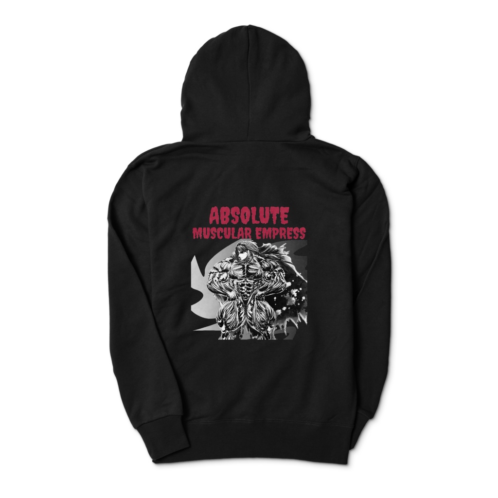 パーカー【AME絶対筋肉女帝 綾】(Absolute Muscle Empress Aya's Hoodie