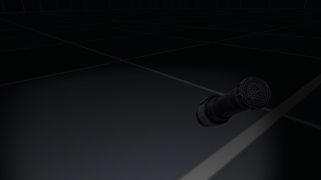 【ライトギミック有り・MA対応】フラッシュライト【VRChat想定】