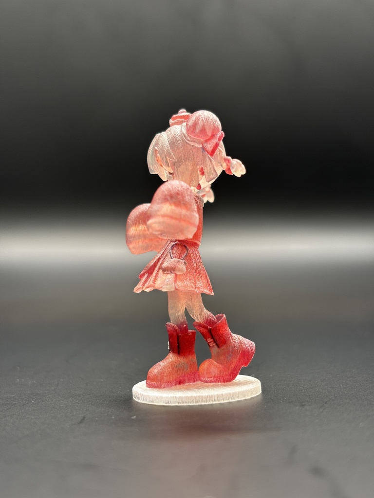 【マオニャン】 クリアフィギュア 5㎝(台座込) ※限定サイン入りキャラカード付