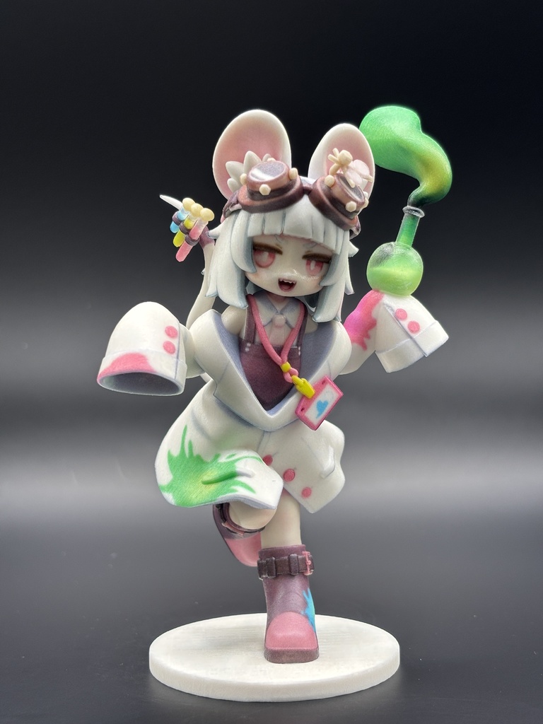 【クロリネ・マオニャン・ガオルナ・ラキュッタ】 4体セット + クリアフィギュア(5㎝)付き