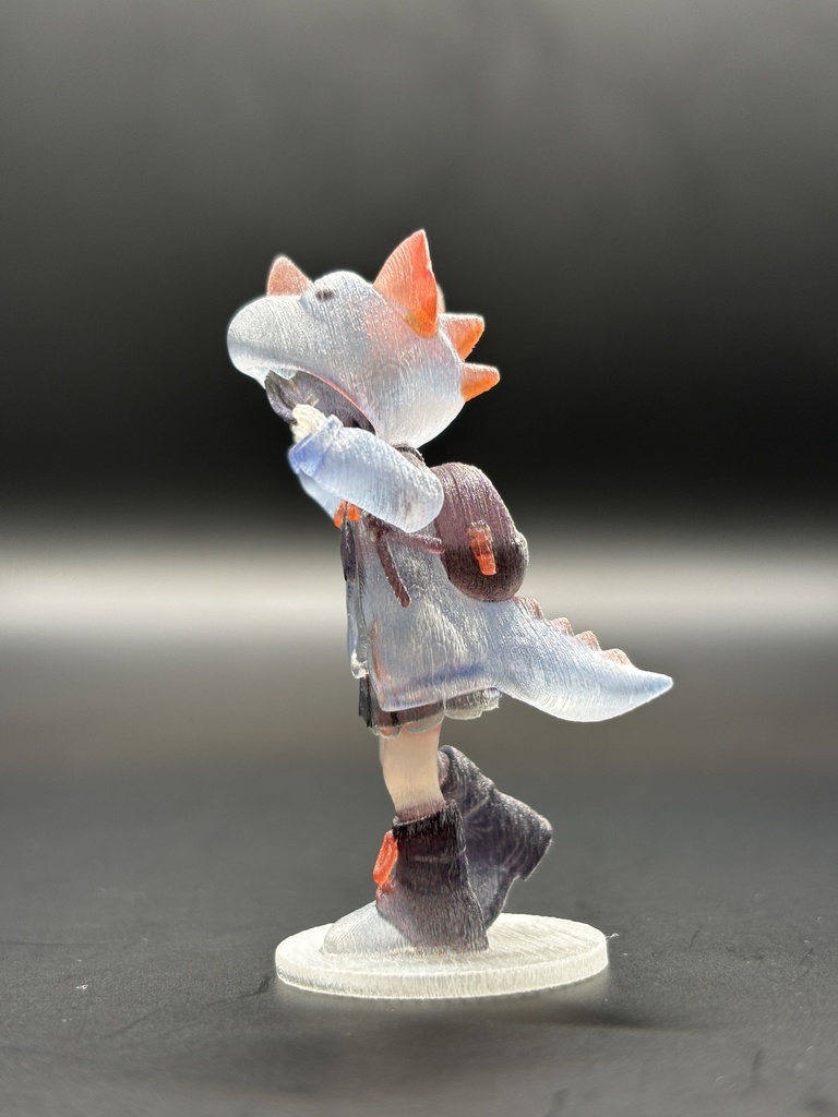 【ガオルナ】 クリアフィギュア 5㎝(台座込) ※限定サイン入りキャラカード付