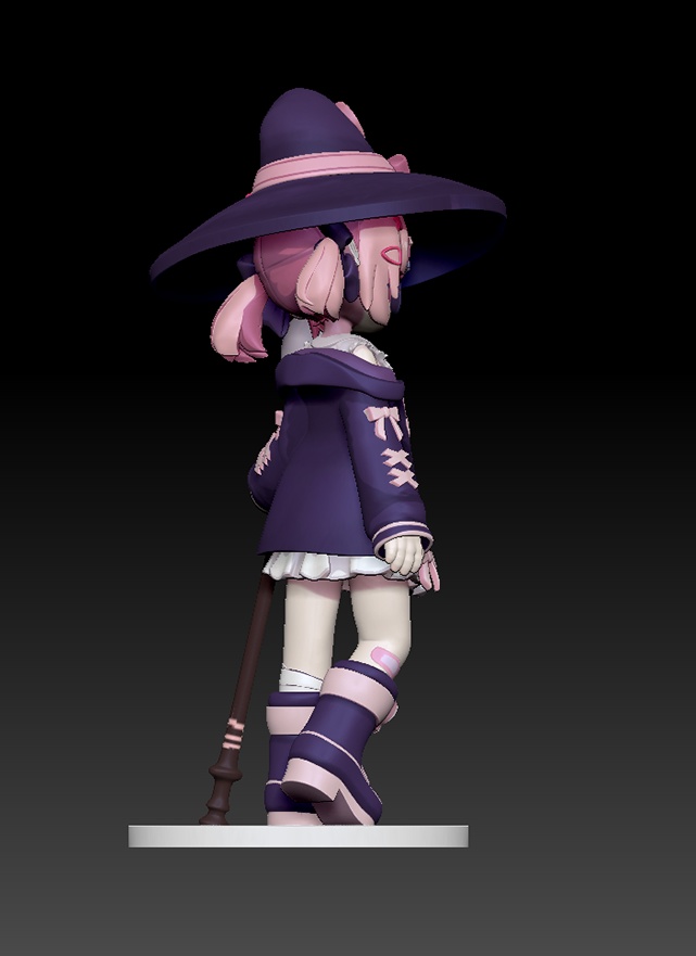 【クロリネ】 クリアフィギュア 5㎝(台座込) ※限定サイン入りキャラカード付