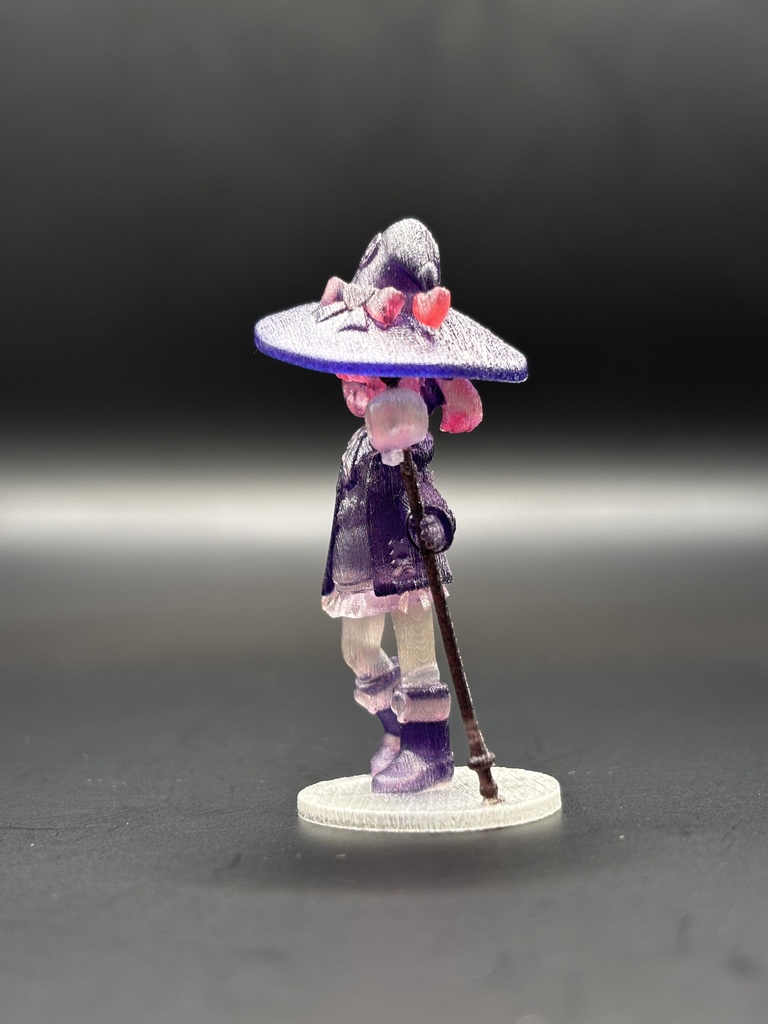 【クロリネ】 クリアフィギュア 5㎝(台座込) ※限定サイン入りキャラカード付