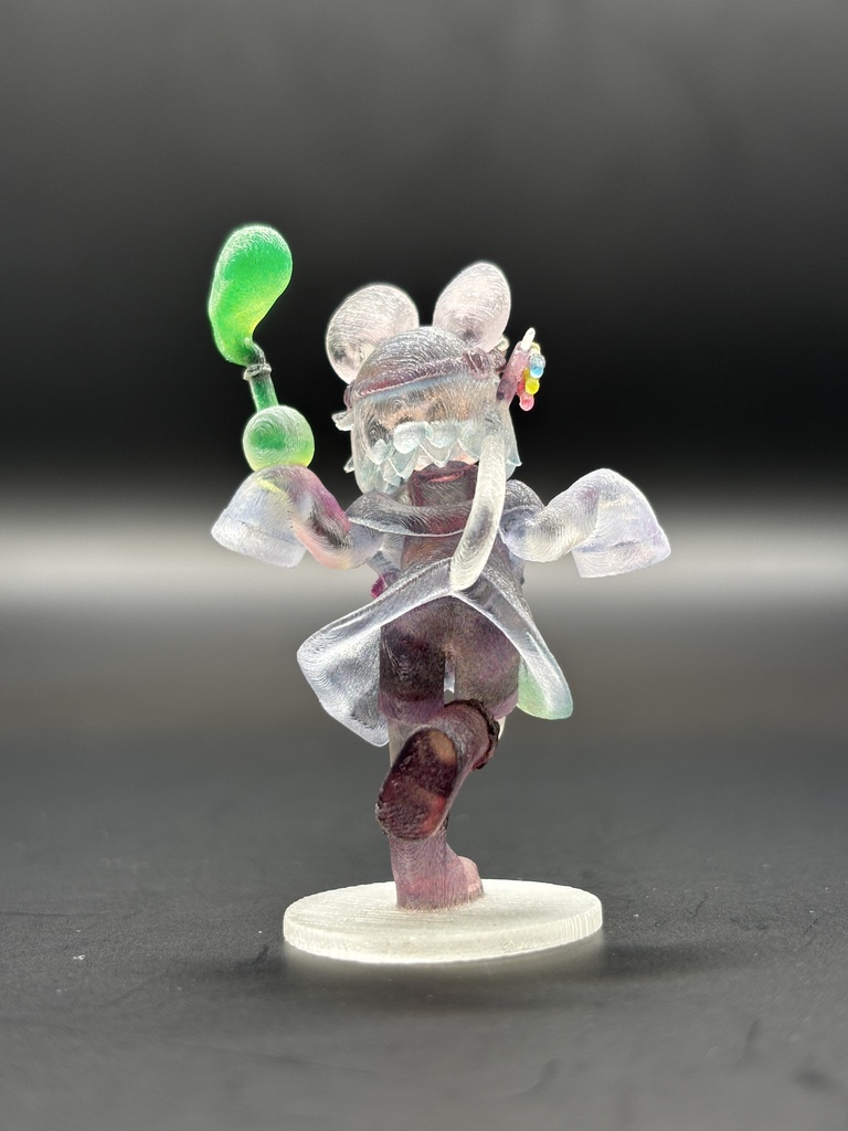 【ラキュッタ】 クリアフィギュア 5㎝(台座込) ※限定サイン入りキャラカード付