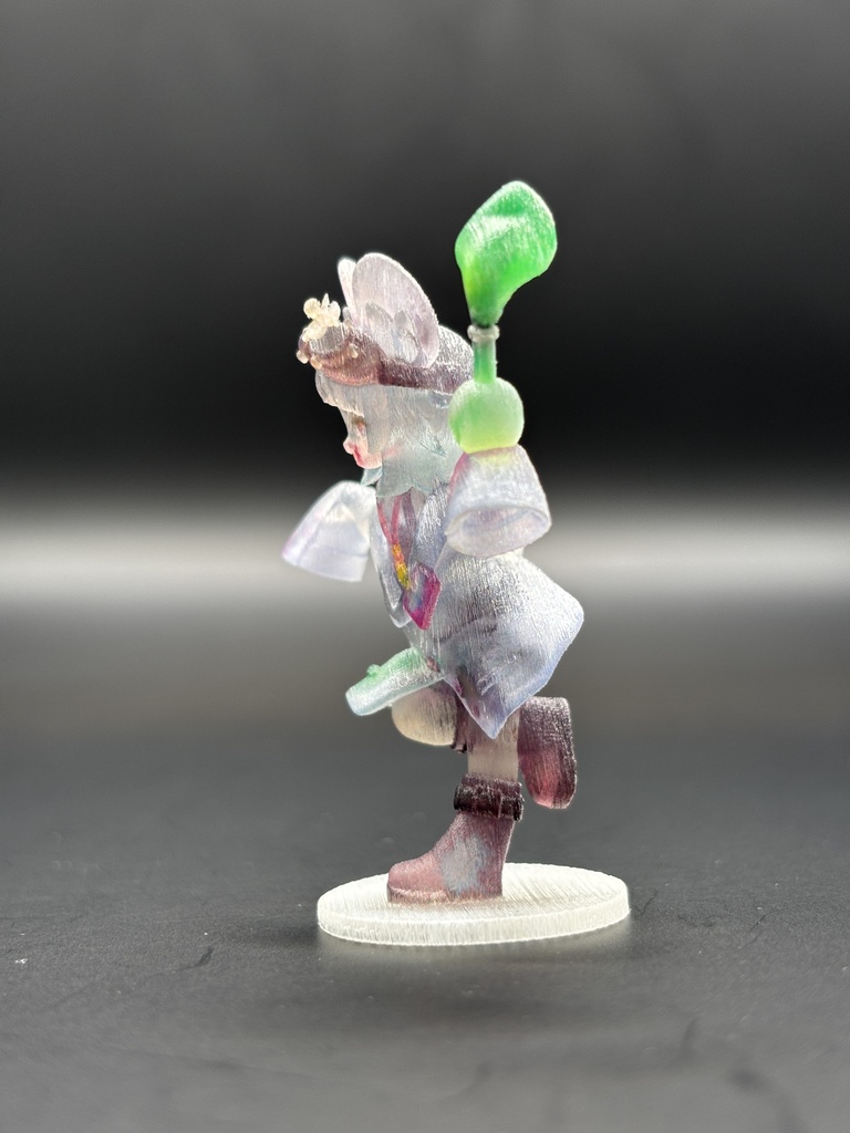 【ラキュッタ】 クリアフィギュア 5㎝(台座込) ※限定サイン入りキャラカード付