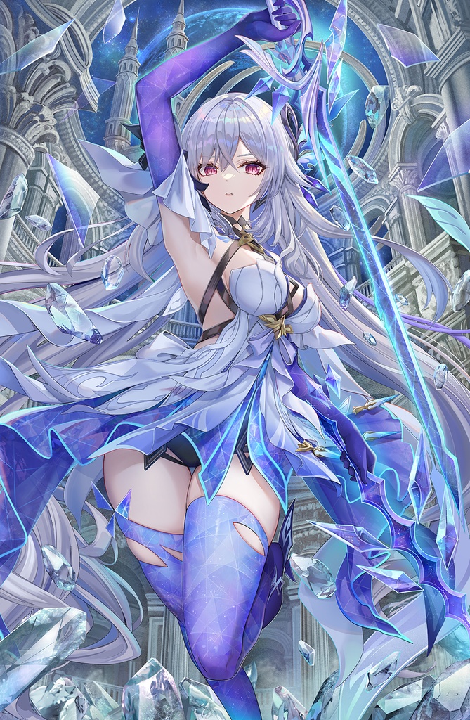 原神　スカーク　B2タペストリー