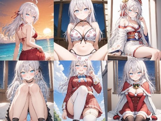 「時々ボソッとロシア語でデレる隣のアーリャさん」アリサ・ミハイロヴナ・九条セクシー写真集（全500枚）