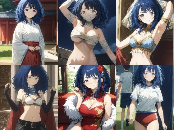 「負けヒロインが多すぎる！」八奈見杏菜コスプレ写真集（全500枚）