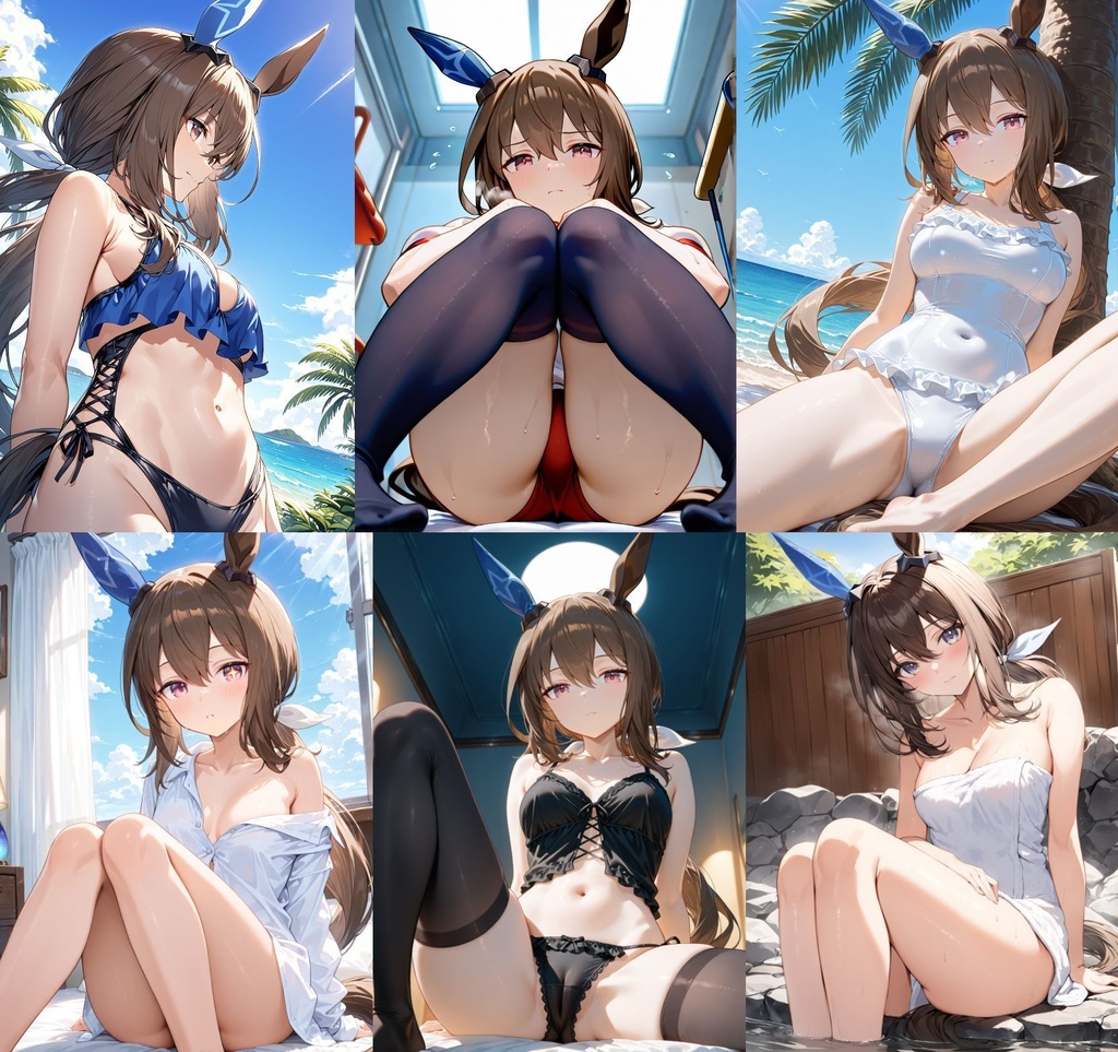 「ウマ娘」アドマイヤベガ　セクシー写真集（全506枚）