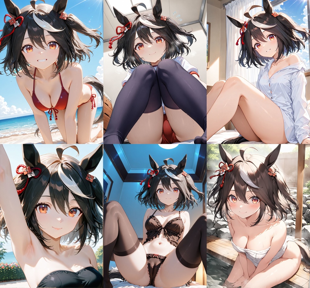 「ウマ娘」キタサンブラック　セクシー写真集（全634枚）