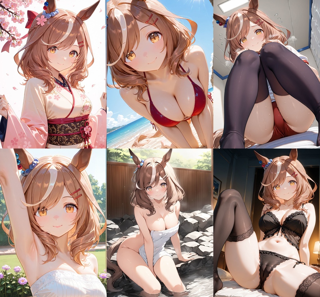 「ウマ娘」マチカネタンホイザ　セクシー写真集（全607枚）