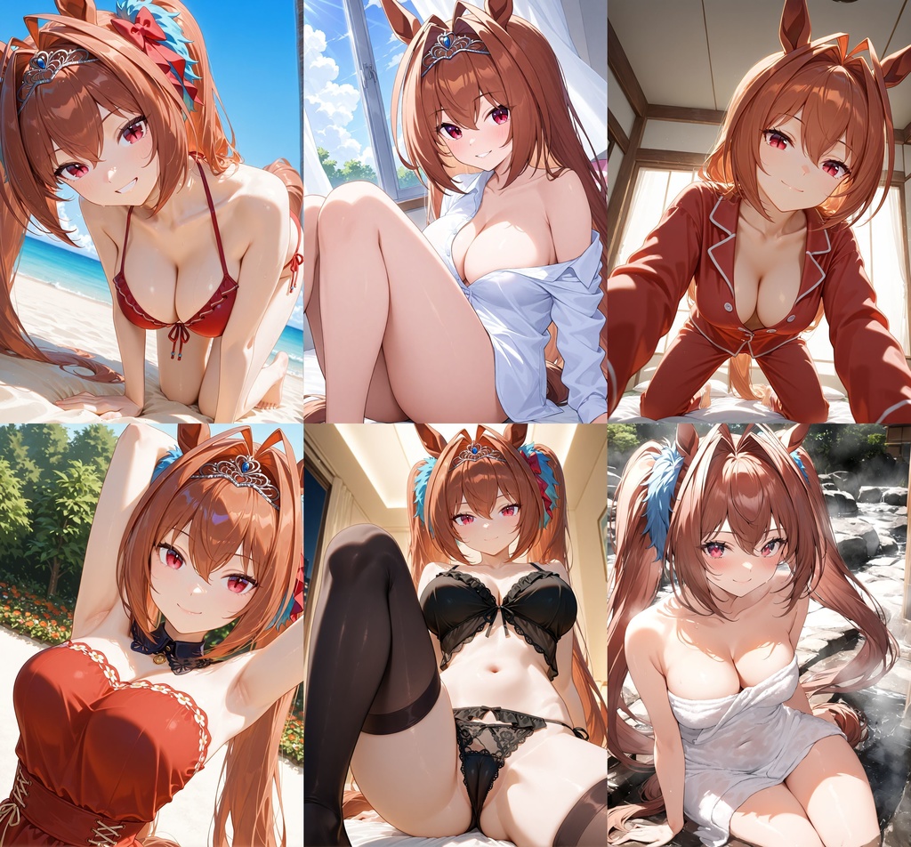 「ウマ娘」ダイワスカーレット　セクシー写真集（全751枚）