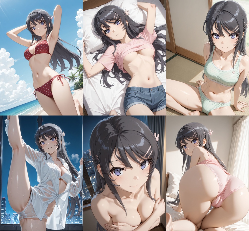 「青春ブタ野郎はバニーガール先輩の夢を見ない」桜島麻衣セクシー写真集２（全500枚）