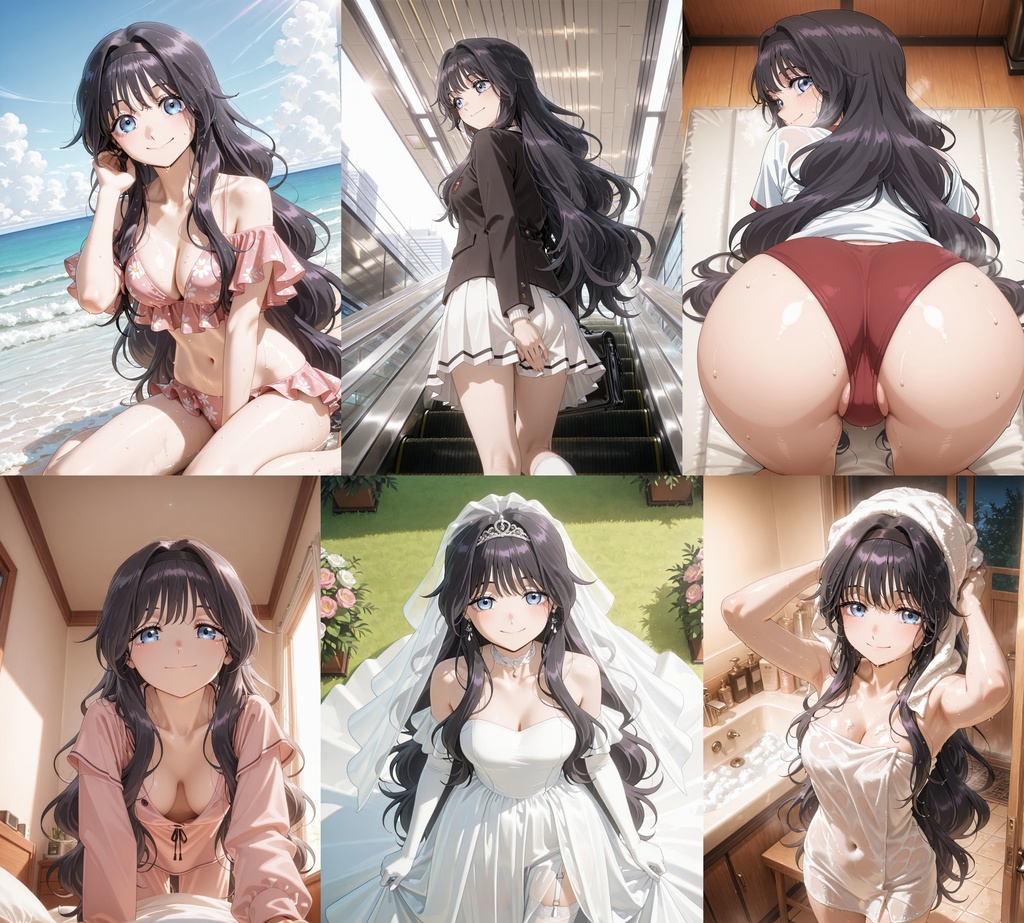 「薫る花は凛と咲く」和栗薫子セクシー写真集（全500枚）