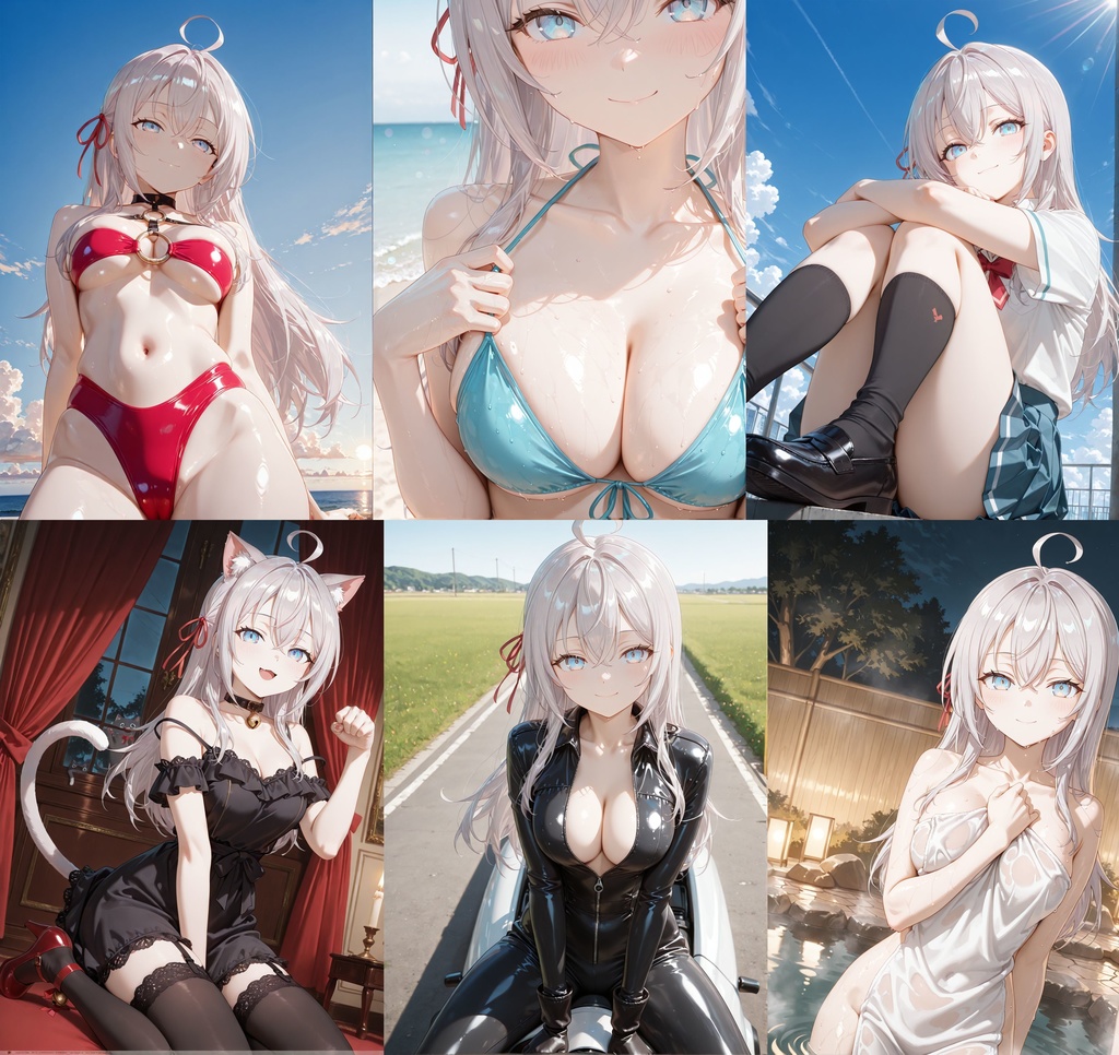 「時々ボソッとロシア語でデレる隣のアーリャさん」アリサ・ミハイロヴナ・九条セクシー写真集17（全500枚）