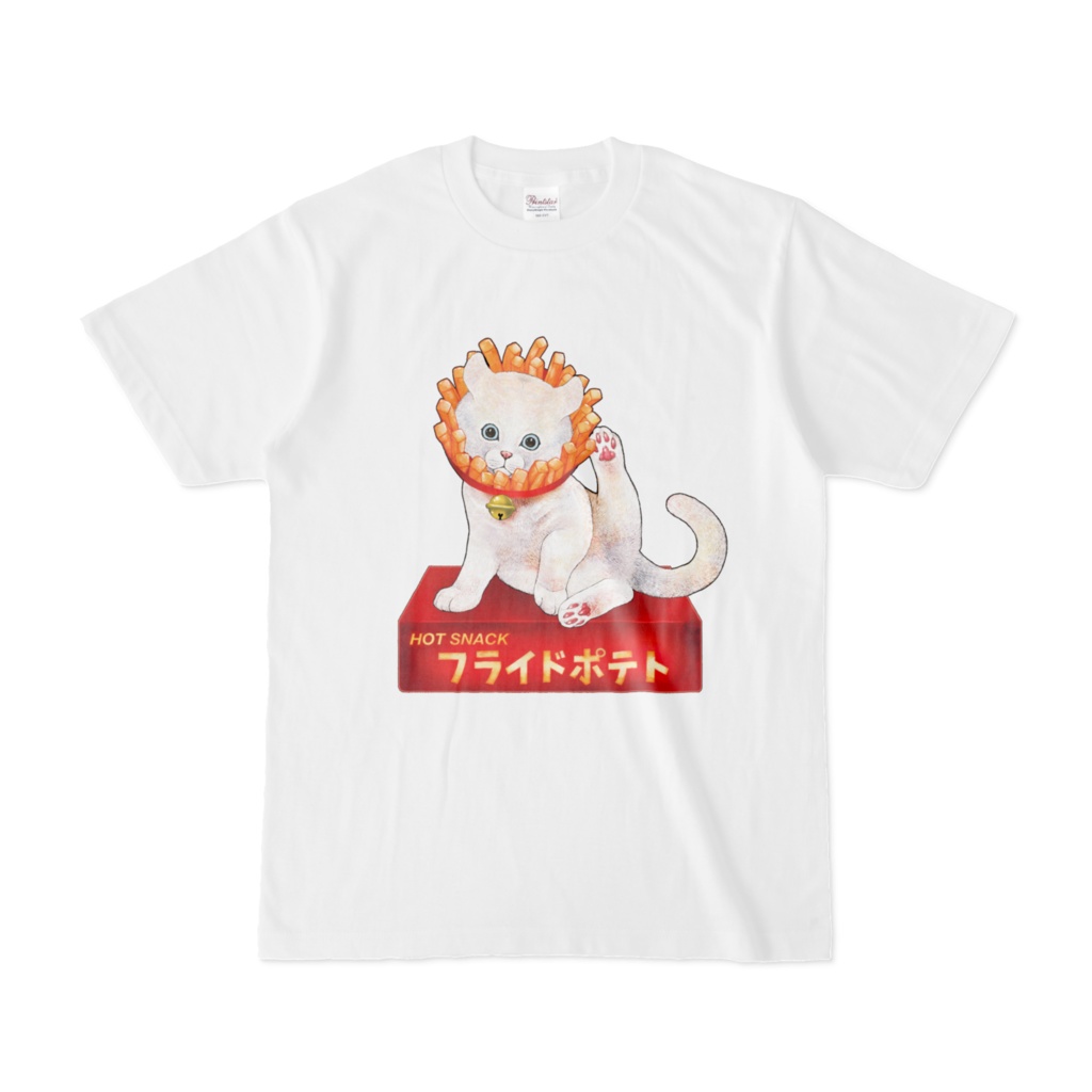 フライドポテト　Tシャツ　WH