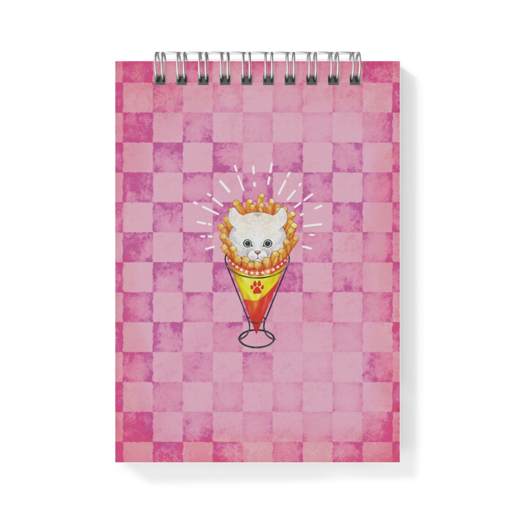 フライドポテトニャンコ メモ帳