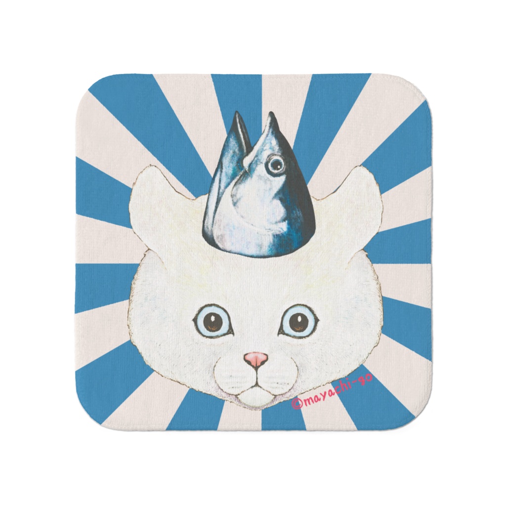 マグロニャンコ タオル