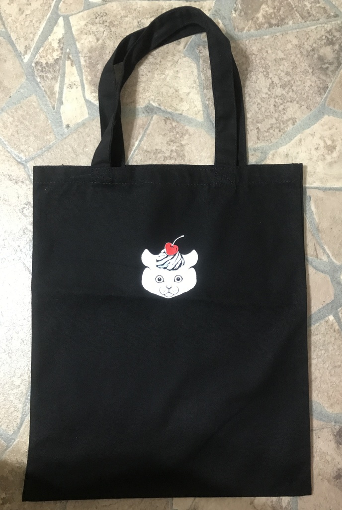 Mサイズ　キャンパストート　黒