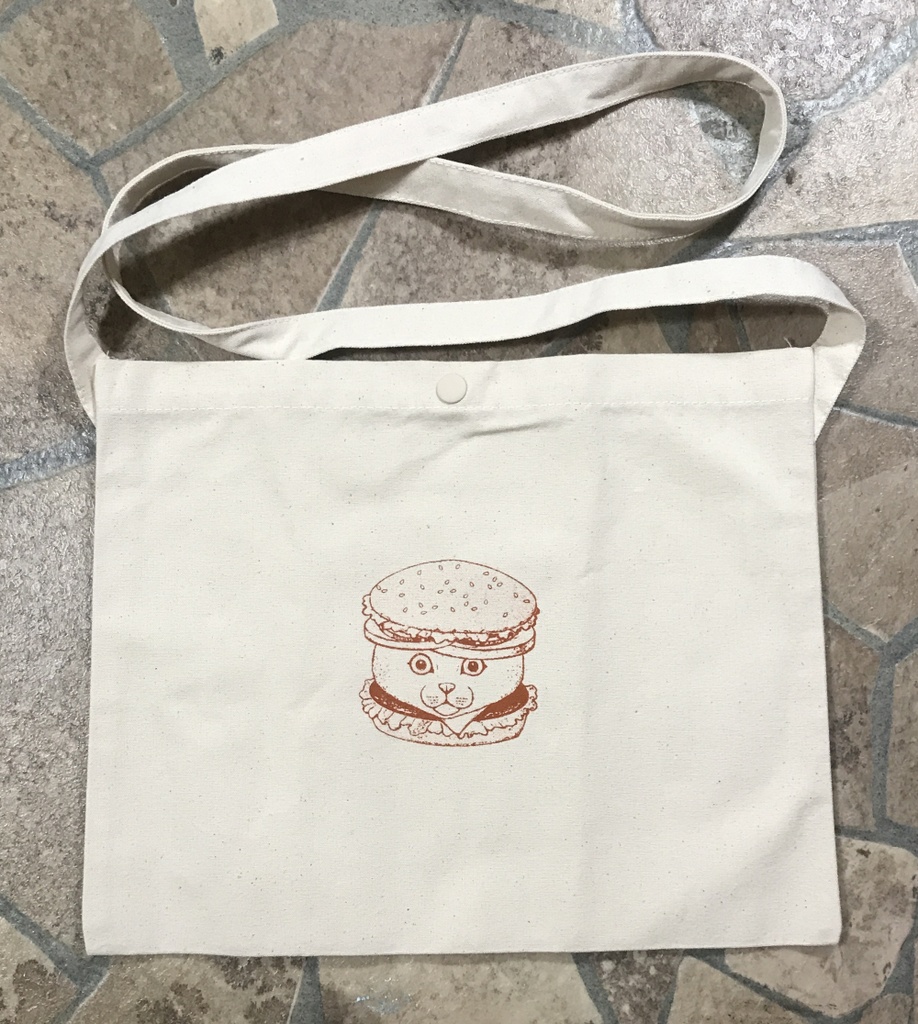 サコッシュ　バーガーニャンコ　